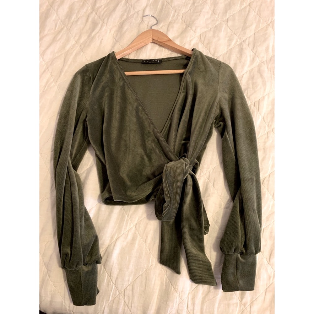 Forest Green Blouse